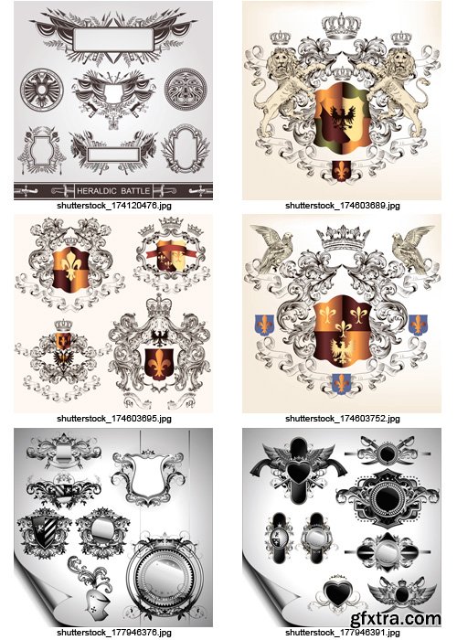 Amazing SS - Heraldic Elements 2, 25xEPS