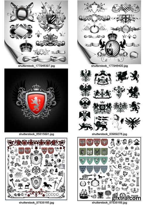 Amazing SS - Heraldic Elements 2, 25xEPS