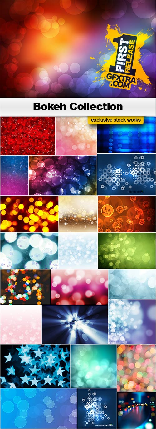 Bokeh Collection - 25x JPEGs