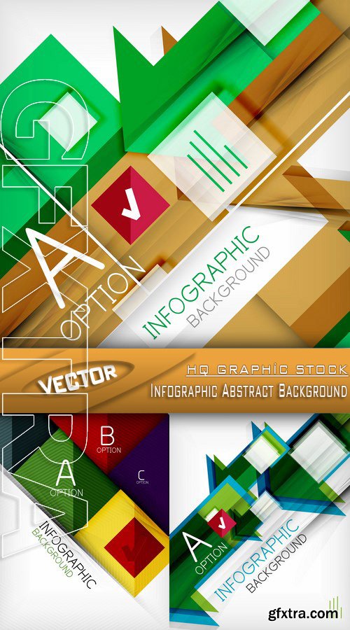 Stock Vector - Infographic Abstract Background