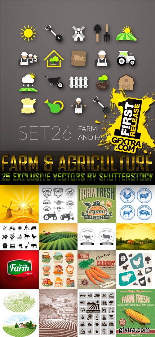 Amazing SS - Farm & Agriculture, 25xEPS