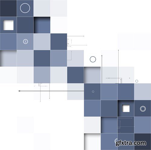 Collection of Vector Abstract Backgrounds Vol.77, 25xEPS