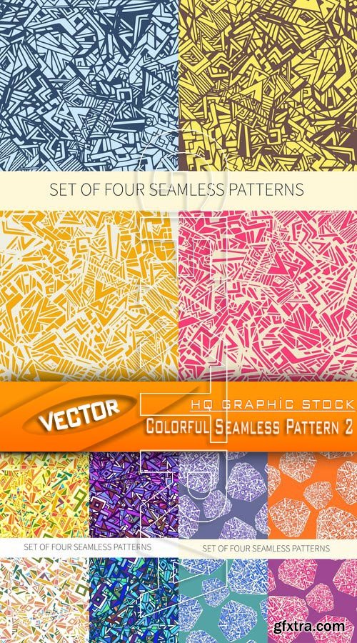 Stock Vector - Colorful Seamless Pattern 2