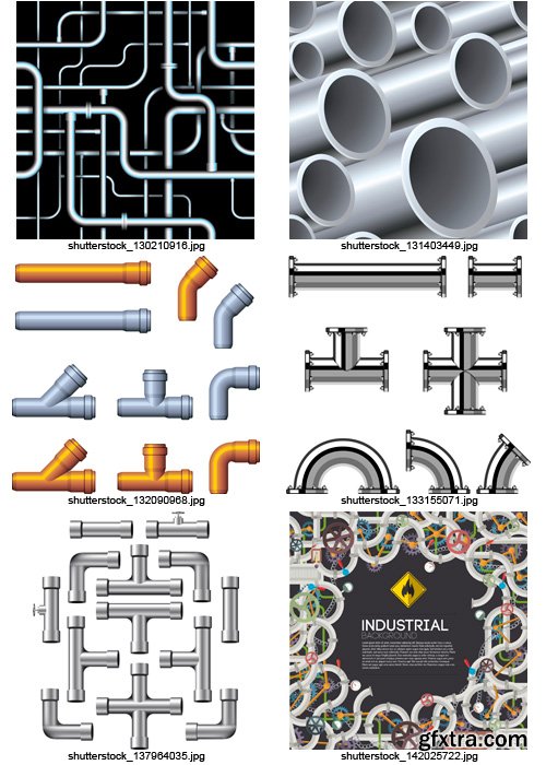 Amazing SS - Metal Pipes, 25xEPS