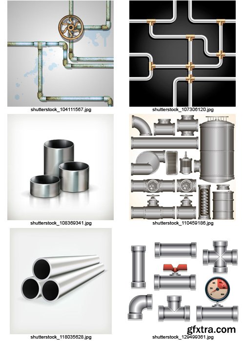 Amazing SS - Metal Pipes, 25xEPS