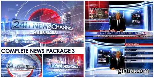 Videohive Broadcast Design - Complete News Package 3 2952872