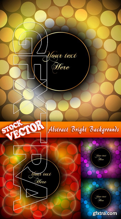 Stock Vector - Abstract Bright Backgrounds