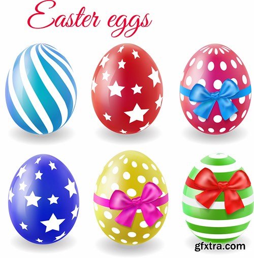 Stock Vector - Card with Easter egg