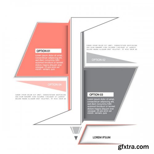 Stock Vectors - Template for your presentation, 25xEps