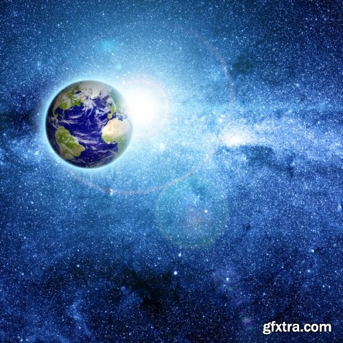 Stock Photos - Planet Earth in Space, 25xJpg