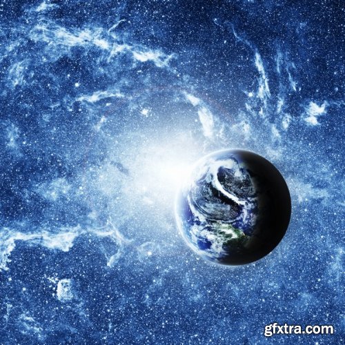 Stock Photos - Planet Earth in Space, 25xJpg