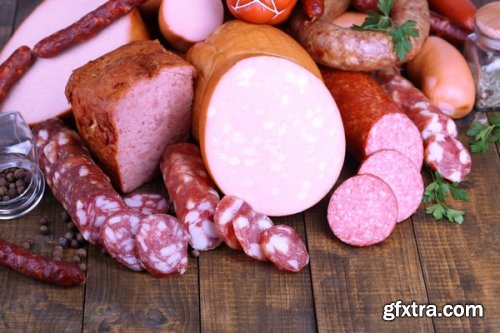 Different Sausages 25xJPG