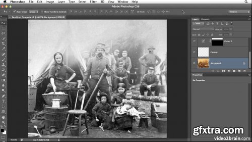 Photo Restoration in Photoshop with e-Book and Project Files