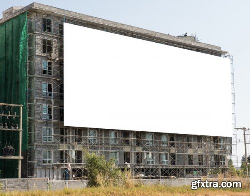 Blank outdoor billboard, 25xJpg