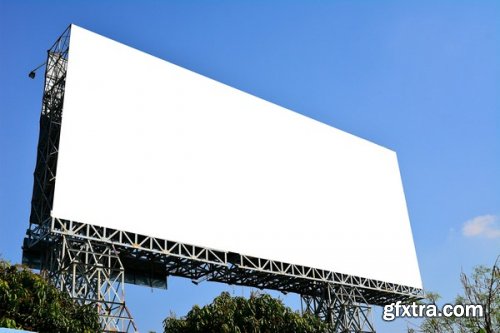 Blank outdoor billboard, 25xJpg