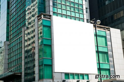 Blank outdoor billboard, 25xJpg