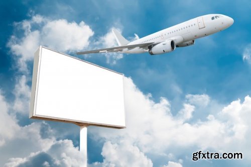 Blank outdoor billboard, 25xJpg