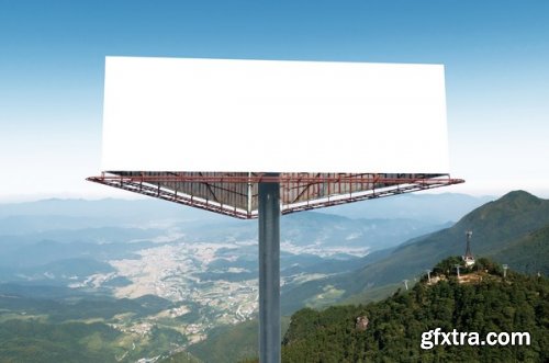 Blank outdoor billboard, 25xJpg