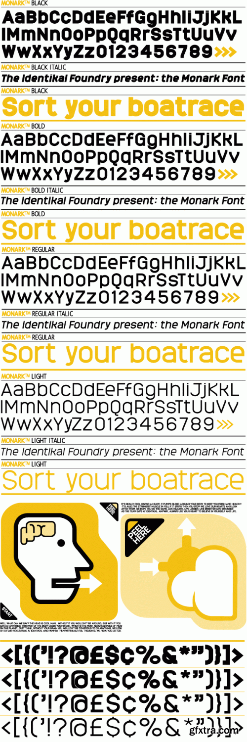 IDENTIKAL FOUNDARY - 68 Commercial Font Families €2499