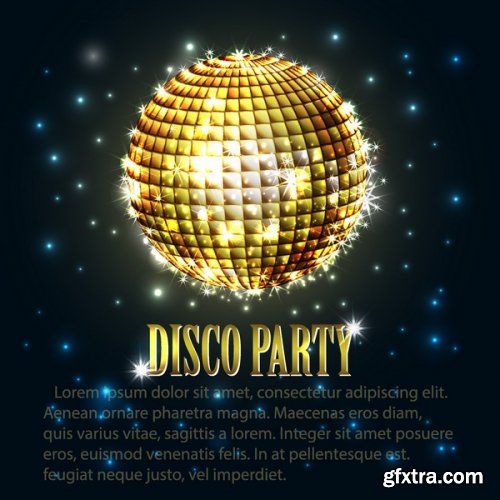 Shutterstock - Disco Party, 25xEps