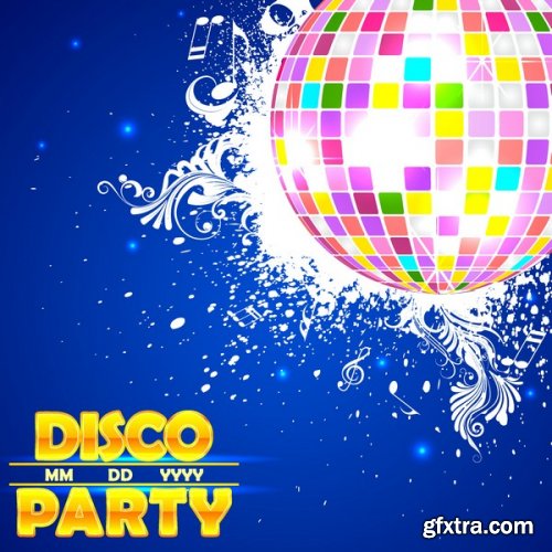 Shutterstock - Disco Party, 25xEps