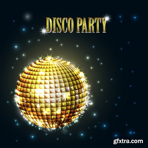 Shutterstock - Disco Party, 25xEps