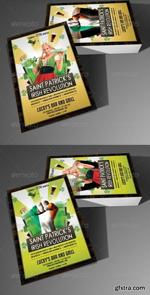 GraphicRiver - Saint Patrick's Irish Revolution Flyer