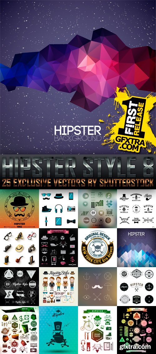 Amazing SS - Hipster Style 8, 25xEPS