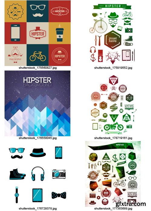 Amazing SS - Hipster Style 8, 25xEPS