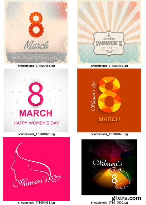 Amazing SS - Women's Day, 25xEPS