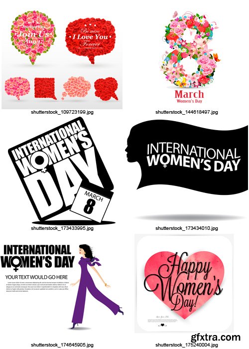 Amazing SS - Women's Day, 25xEPS