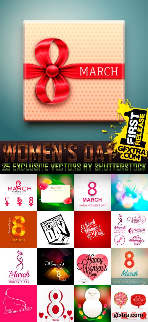 Amazing SS - Women's Day, 25xEPS