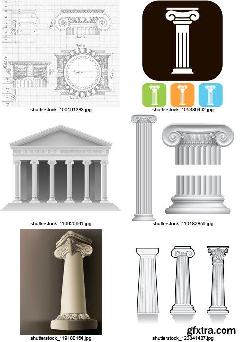Amazing SS - Ancient Columns (vol.2), 25xEPS