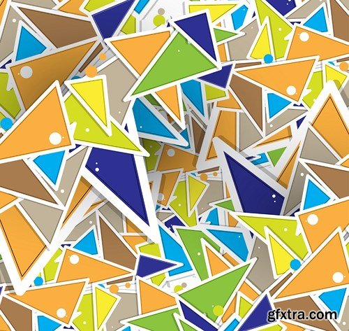 Collection of Vector Abstract Backgrounds Vol.78, 25xEPS