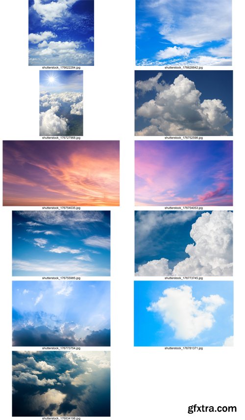 Shutterstock - Sky and Clouds