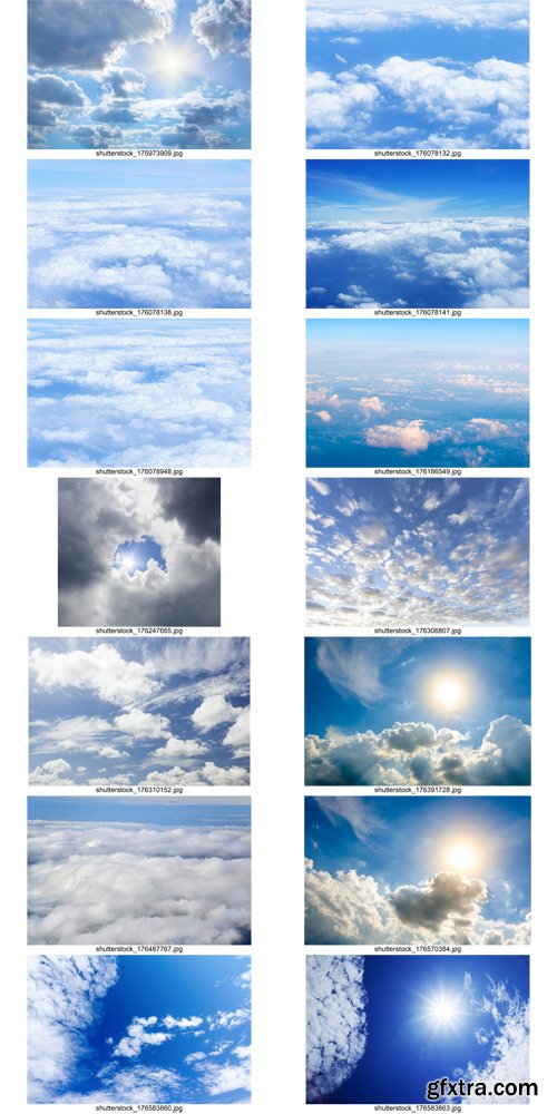 Shutterstock - Sky and Clouds