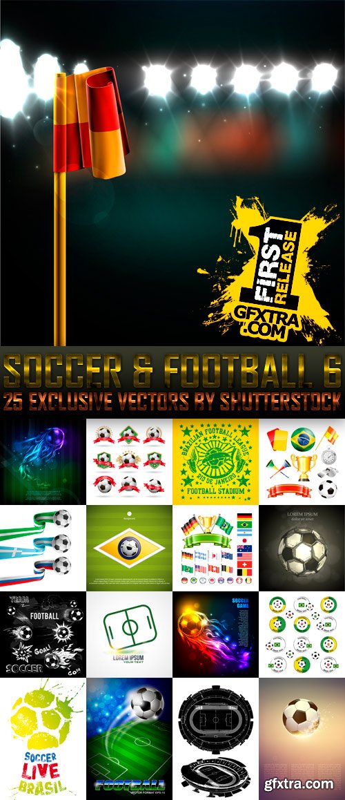 Amazing SS - Soccer & Football 6, 25xEPS