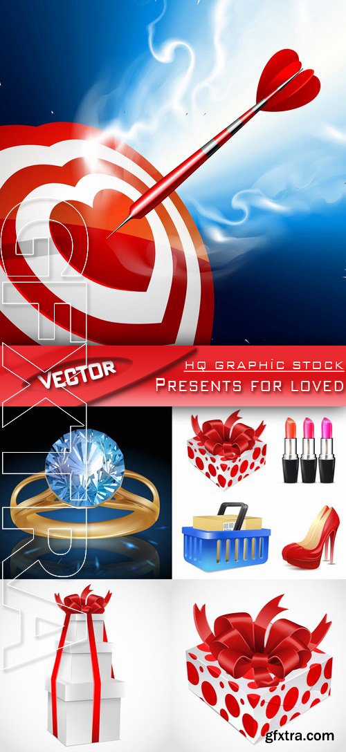 Stock Vector - Presents for loved