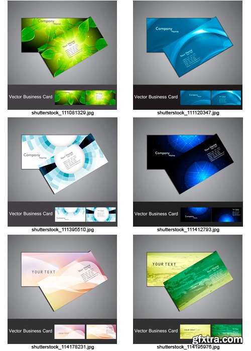 Amazing SS - Business Cards 8, 25xEPS