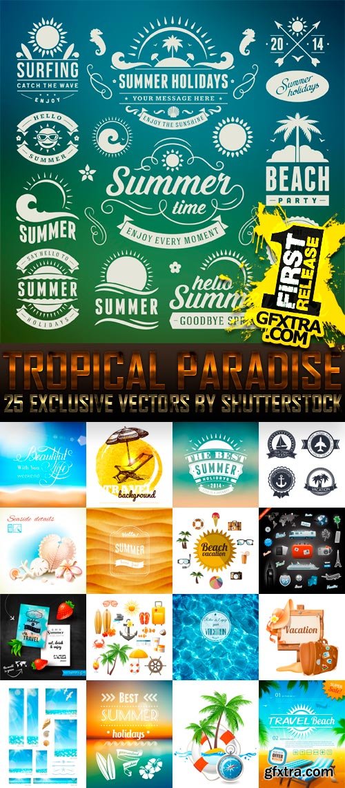 Amazing SS - Tropical Paradise (vol.5), 25xEPS