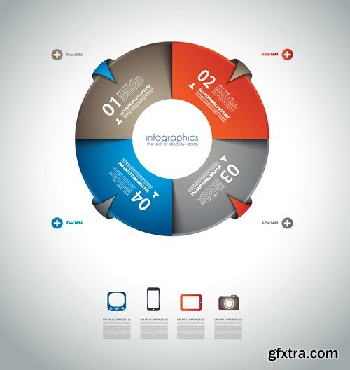 Collection of infographics vol.75, 25xEPS