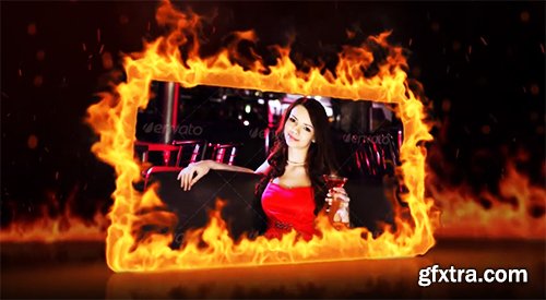 Videohive Frames in Fire 6517862