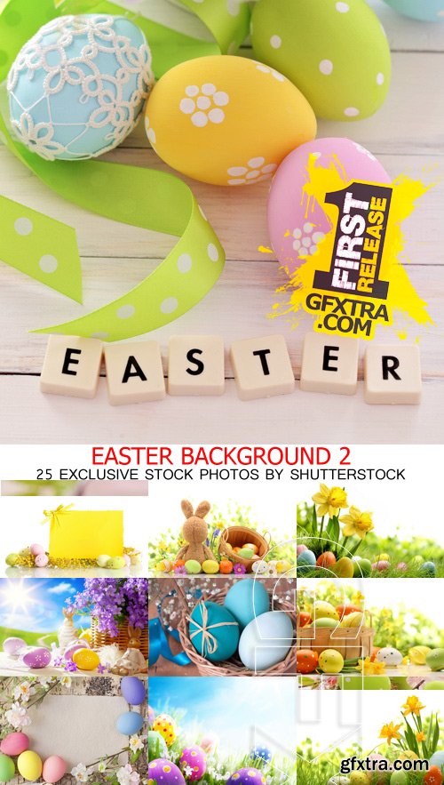 Amazing SS - Easter background 2, 25xJPGs