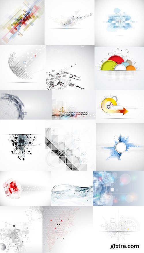 Collection of Vector Abstract Backgrounds Vol.79, 25xEPS