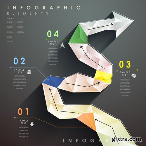 Collection of infographics vol.76, 25xEPS