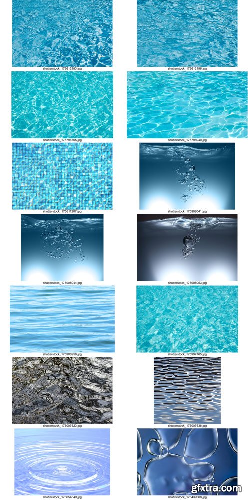 Shutterstock - Water, 25xJpg