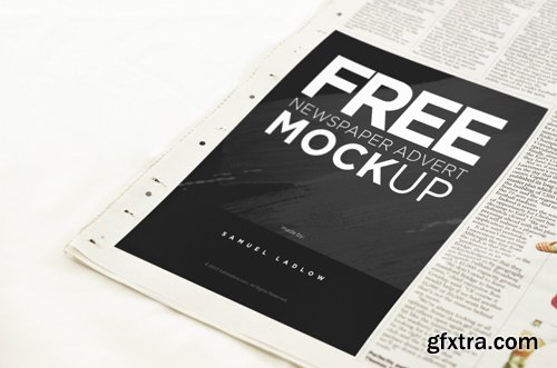 Newspaper Mock-up Template