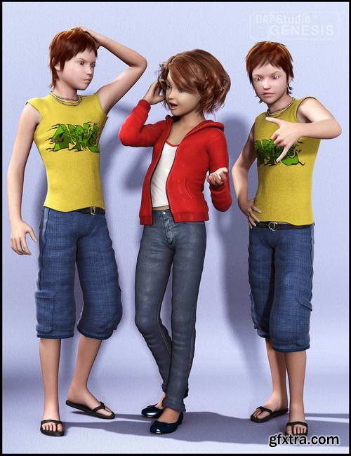 DAZ3D Young Teens 5 Pro Bundle