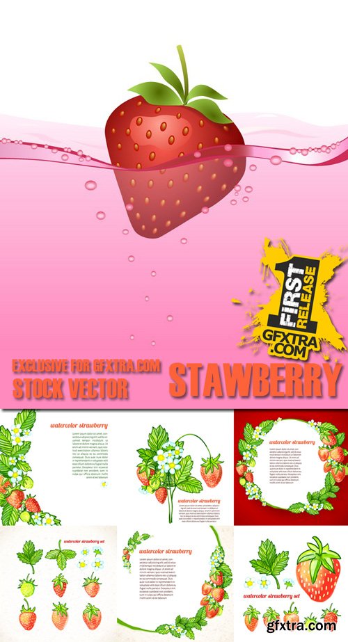 Shutterstock - Stawberry, 25xEps