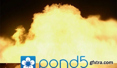 Pond5 - Fire Logo Reveal 02